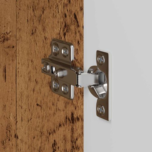 TV стенен шкаф 2 pcs Старо дърво 59,5 x 31 x 40 см
