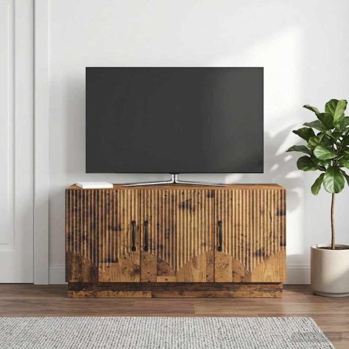 ТВ шкаф Старо дърво 99 x 34,5 x 47 см Инженерна дървесина