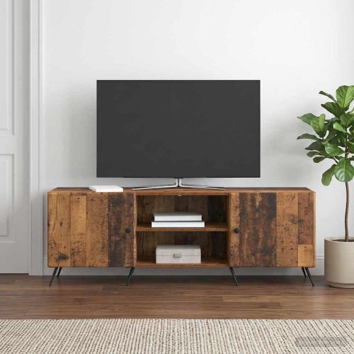 ТВ шкаф Старо дърво 150 x 31 x 50 см Инженерна дървесина