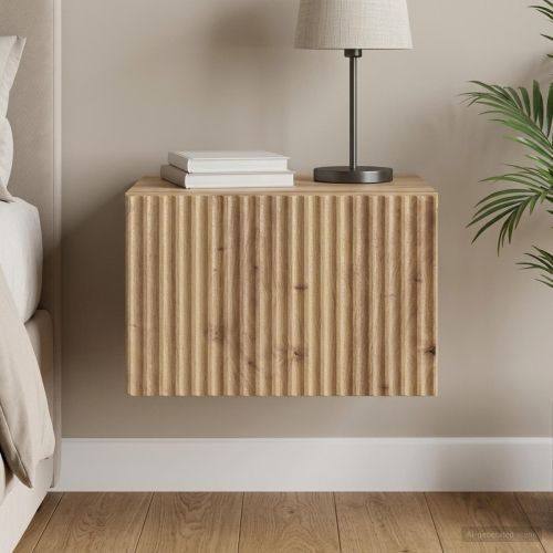Спален шкаф с монтаж на стена Дъб артизан 33 x 34,5 x 20 см