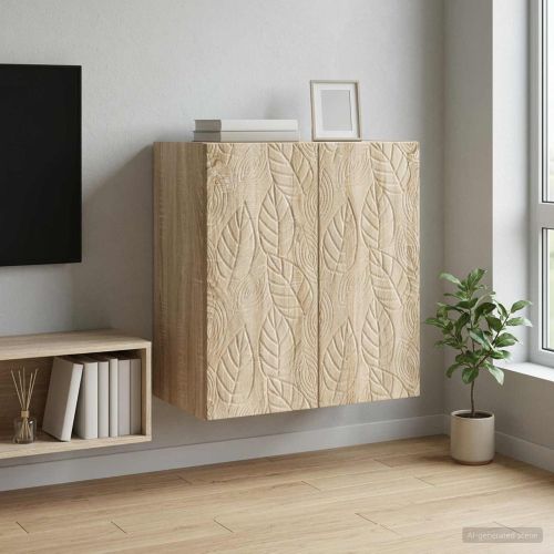 Стенно шкафче Дъб сонома 59 x 31 x 60 см Инженерна дървесина
