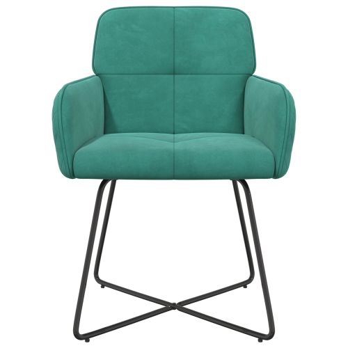 Обедени столове 4 pcs Кадифе Тюркоаз 59 x 56,5 x 86 см