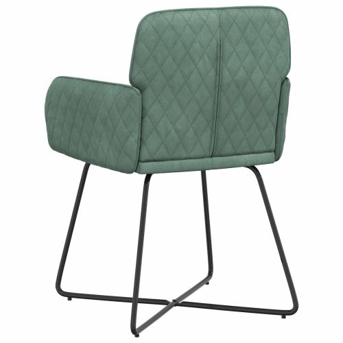 Обедени столове 6 pcs Кадифе Морско зелено 59 x 56,5 x 86 см