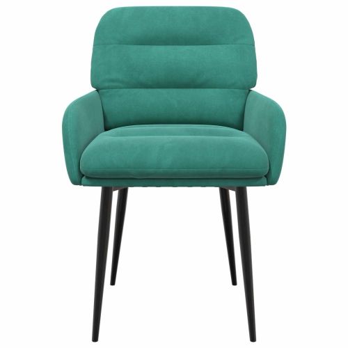 Обедени столове 4 pcs Кадифе Тюркоаз 59 x 59,5 x 90 см