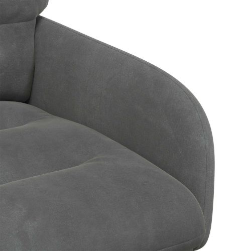 Обедени столове 6 pcs Кадифе Тъмносиво 59 x 59,5 x 90 см