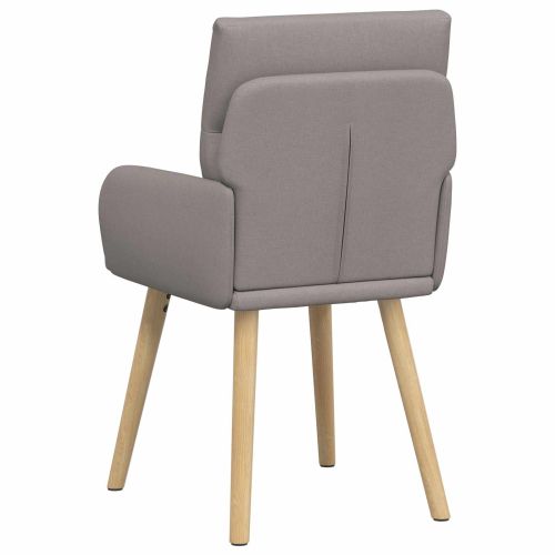 Обедени столове 4 pcs Текстил Таупе 60 x 56 x 96 см