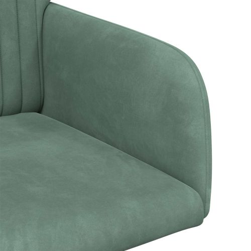 Обедени столове 4 pcs Кадифе Морско зелено 55 x 50 x 84 см