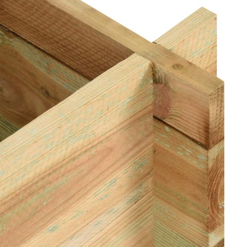 Вдигнато легло за зеленчуци Зелено 120 x 80 x 32 см