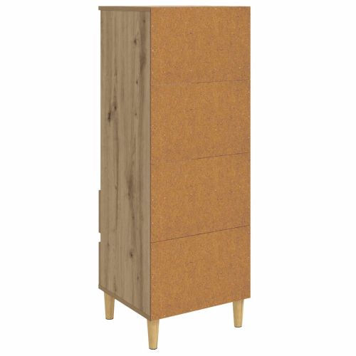 Висок шкаф Дъб артизан 40 x 36 x 110 см Инженерна дървесина