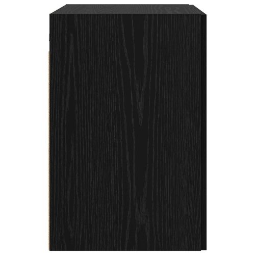 Стенен шкаф Черен дъб 80 x 42,5 x 64 см Инженерна дървесина