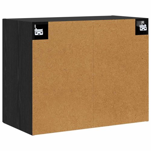 Стенен шкаф Черен дъб 80 x 42,5 x 64 см Инженерна дървесина