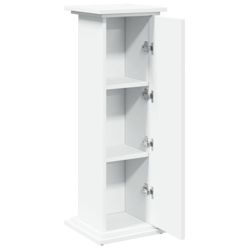 Стойка за витрини със съхранение 31x30x90 см инженерно дърво