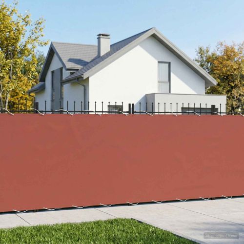 Прозорец за балкон 150 x 300 cm Тъкан с PU покритие Теракота