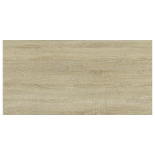 Рафтове за етажерка, 4 бр, дъб сонома, 100x50x1,5 см, ПДЧ