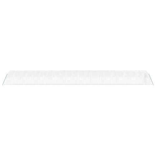 Оранжерия със стоманена рамка бяла 110 м² 22x5x2,3 м