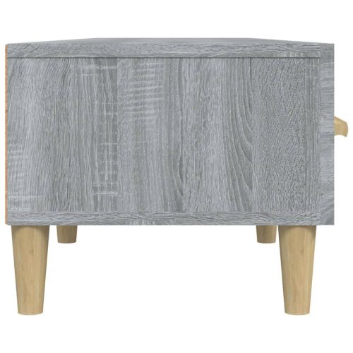 ТB шкаф, сив сонома, 150x34,5x30 см, инженерно дърво