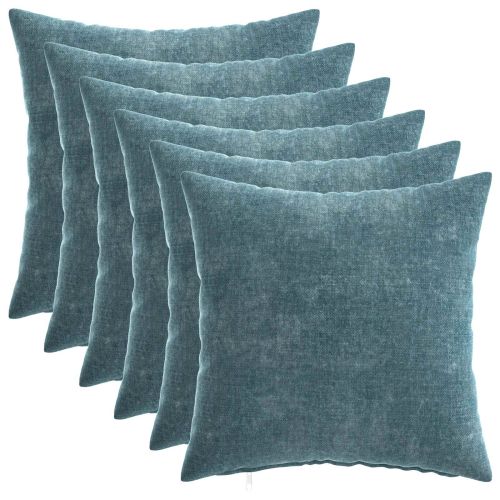 Калъфка за възглавница 6 pcs HEERLEN Синьо 40 x 40 cm