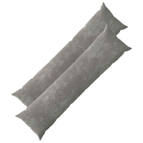 Калъфка за възглавница 2 pcs HEERLEN Тъмносиво 40 x 145 см