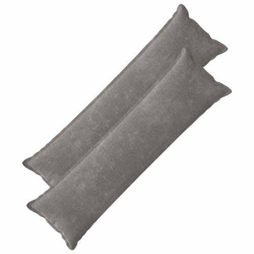 Калъфка за възглавница 2 pcs HOUTEN Тъмносиво 40 x 145 см