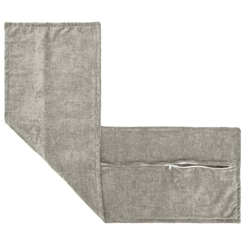 Калъфка за възглавница 2 pcs HOUTEN Светлосиво 40 x 145 см