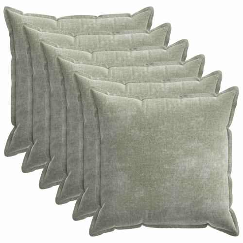 Калъфка за възглавница 6 pcs HOUTEN Зелено 80 x 80 cm