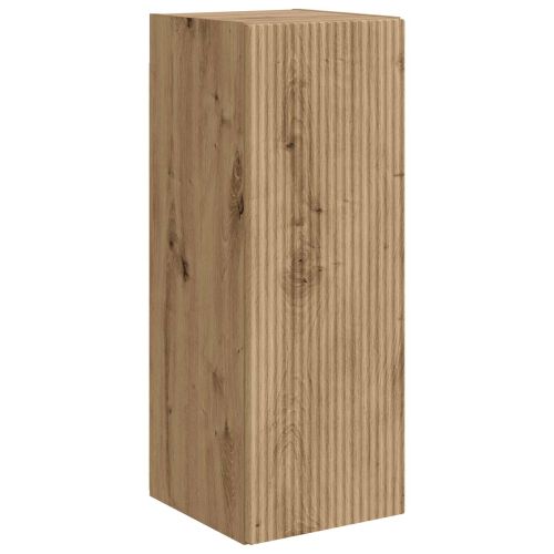 Комплект ТВ шкаф 4 pcs Дъб Инженерно дърво