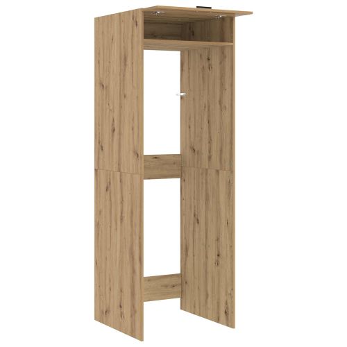 Шкаф за пералня Дъб 67,5 x 68 x 200 см Инженерна дървесина