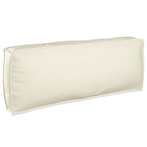 Възглавница Крем 120 x 40 x 12 cm Оксфордска тъкан