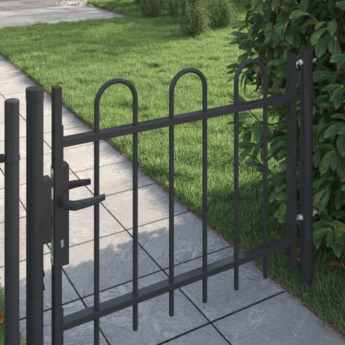 Врата за ограда BOXTEL 103 x 124,5 см Прахово боядисана стомана