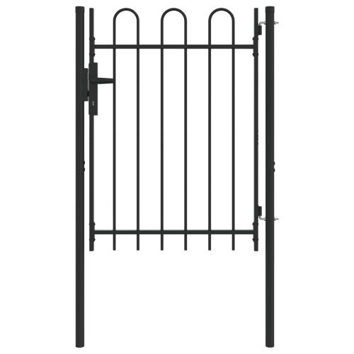 Врата за ограда BOXTEL 103 x 175 cm Прахово боядисана стомана