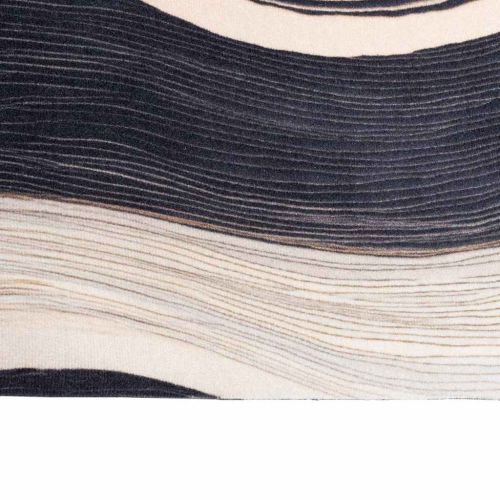 Килим за кухня Черно 150 x 45 см Кадифе