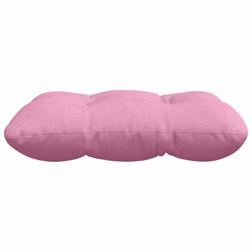 Възглавници за седалки 4 pcs Розово 45 x 45 x 12 см текстил