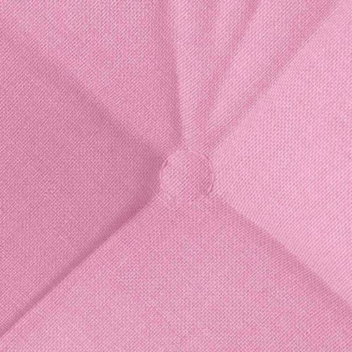 Възглавници за седалки 4 pcs Розово 45 x 45 x 12 см текстил