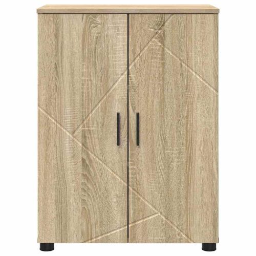 Шкаф за баня Сонома дъб 60 x 35 x 80 см