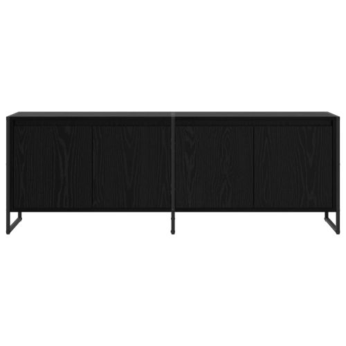 ТВ шкаф Черния дъб 140 x 36 x 49.5 см Инженерно дърво