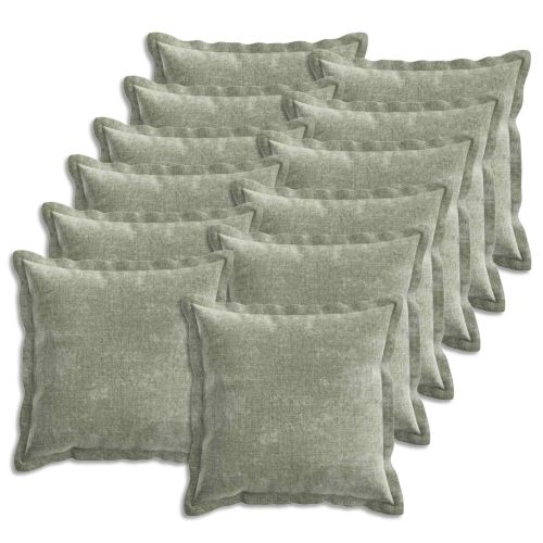 Калъфка за възглавница 12 pcs HOUTEN Зелено 40 x 40 cm