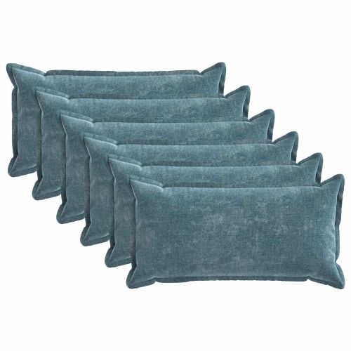 Калъфка за възглавница 6 pcs HOUTEN Синьо 40 x 70 cm
