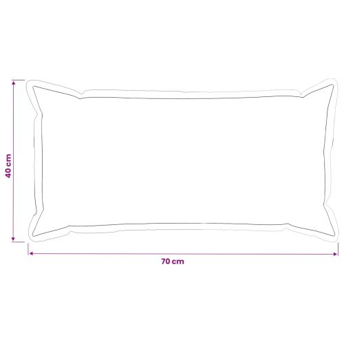 Калъфка за възглавница 6 pcs HOUTEN Синьо 40 x 70 cm