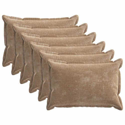 Калъфка за възглавница 6 pcs HOUTEN Кафяво 50 x 70 cm