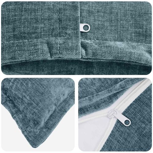 Калъфка за възглавница 2 pcs HOUTEN Синьо 50 x 75 cm