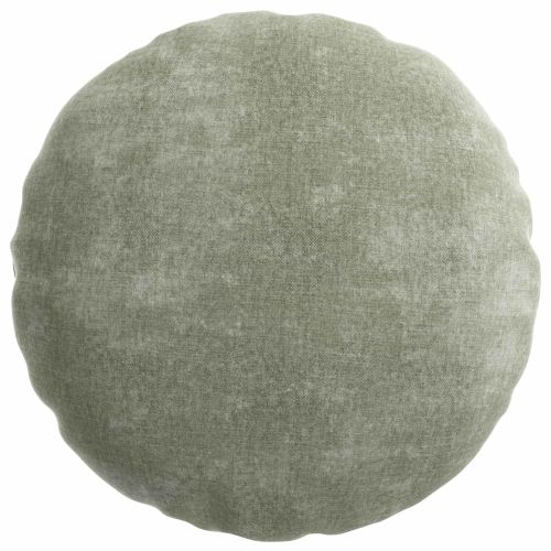 Калъфка за възглавница 2 pcs HEERLEN Зелено Ø 40 cm Тъкан Шенил