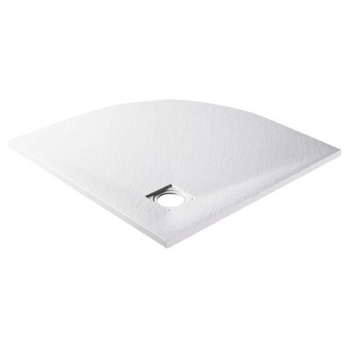 Поддушово корито, SMC, бяло, 90x90 см