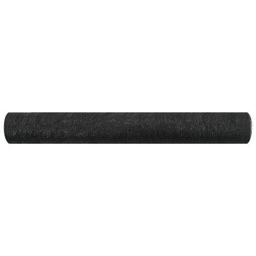 Засенчваща мрежа черна 3,6x25 м HDPE 75 г/м²