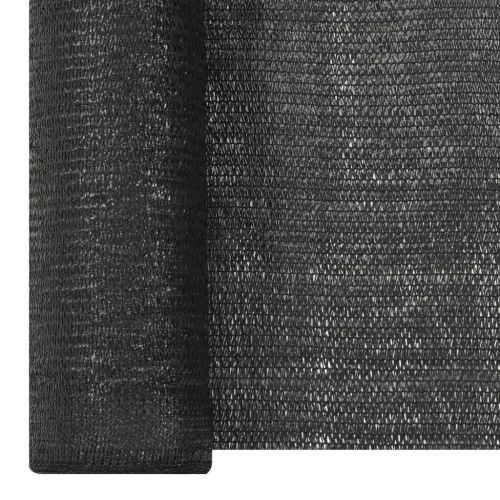 Засенчваща мрежа черна 1x25 м HDPE 150 г/м²