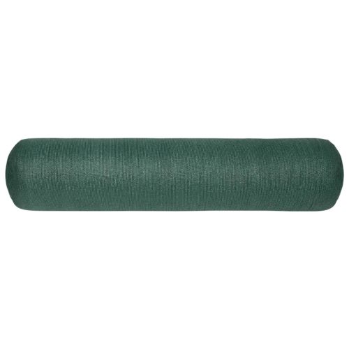 Засенчваща мрежа зелена 1,5x10 м HDPE 150 г/м²