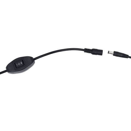 LED лампа за аквариум със скоби, 90-105 см, синьо и бяло