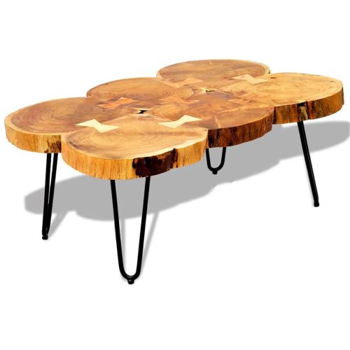 Маса за кафе от 6 свола, 35 см, акация масив