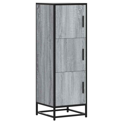 Висока дъска Grey Sonoma 35,5x35x106,5 cm Обработено дърво