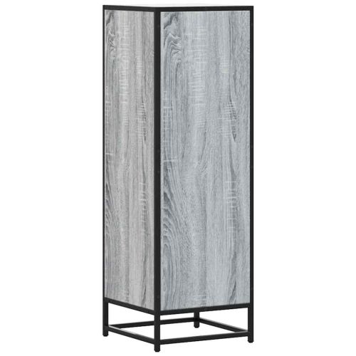 Висока дъска Grey Sonoma 35,5x35x106,5 cm Обработено дърво