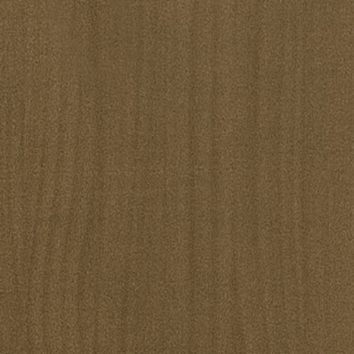 Библиотека/разделител за стая меденокафява 40x30x167,5 см бор